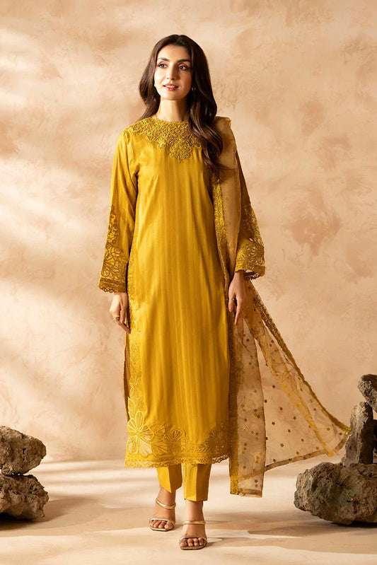 Picture of Ellena - 3-PC Stitched Embroidered Suit - Available at Raja Sahib