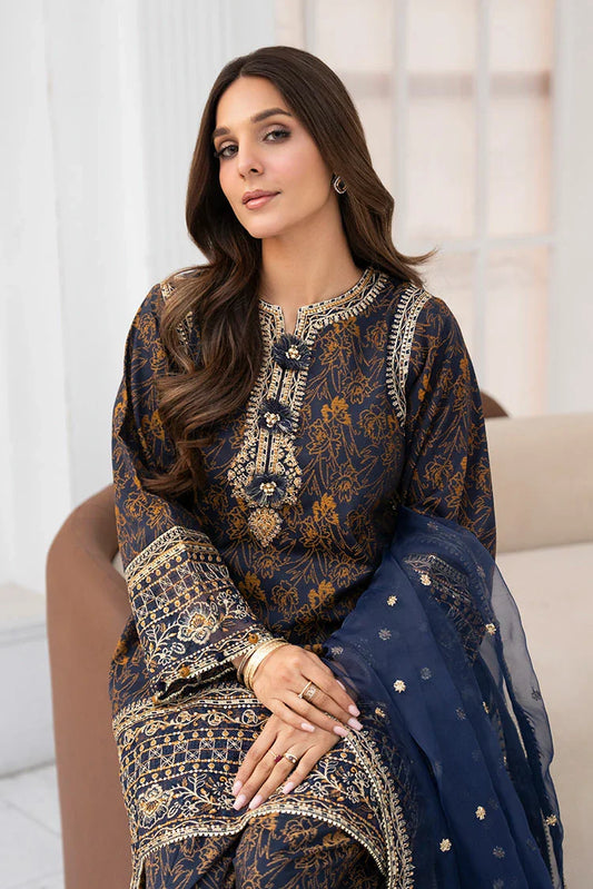 Picture of Ellena - 3-PC Stitched Embroidered Suit - Available at Raja Sahib