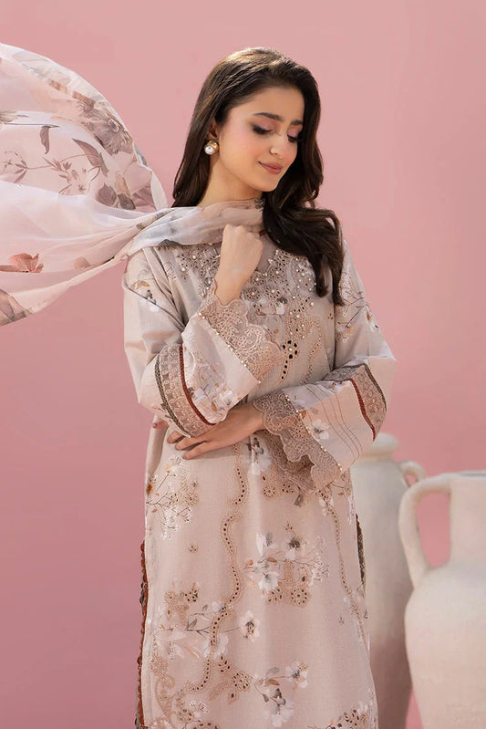 Picture of Ellena - 3-PC Stitched Embroidered Suit - Available at Raja Sahib