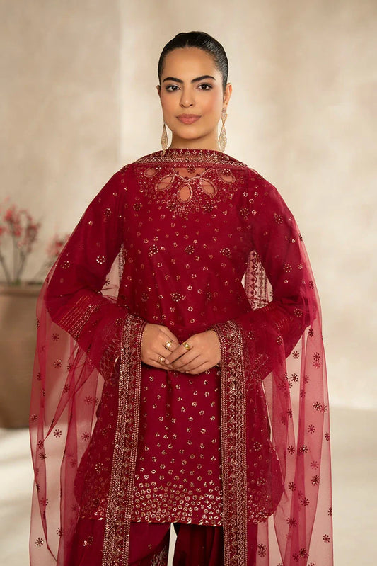 Picture of Ellena - 3-PC Stitched Embroidered Suit - Available at Raja Sahib