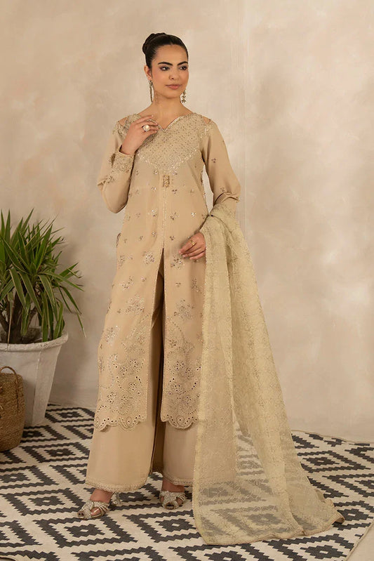 Picture of Ellena - 3-PC Stitched Embroidered Suit - Available at Raja Sahib