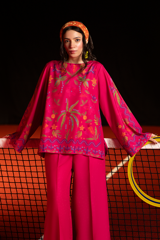 Ellena - Premium Poly Cambric Co-Ords Set