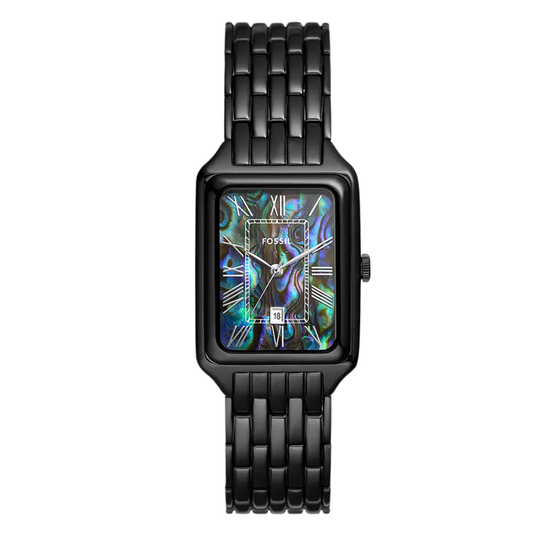 Picture of Fossil Black Stainless Steel Black Dial Raquel Quartz Watch for Ladies - ES-5340 - Available at Raja Sahib