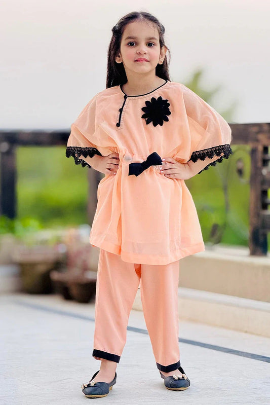 Picture of Modest - Peach Petal - 8695 - Available at Raja Sahib