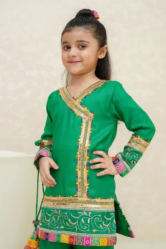 Picture of Modest - Mah e Noor - Green - Available at Raja Sahib