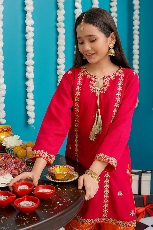 Picture of Modest - Gulnoor - Pink - Available at Raja Sahib