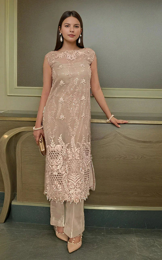 Picture of Threads & Motifs - Embroidered Shirt - 9518 - Available at Raja Sahib