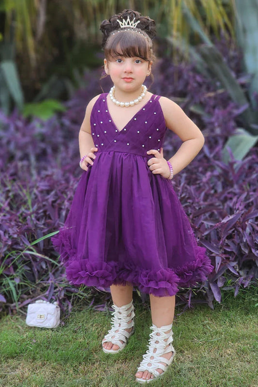 Picture of Modest - Fairy Bloom - Violet - Available at Raja Sahib