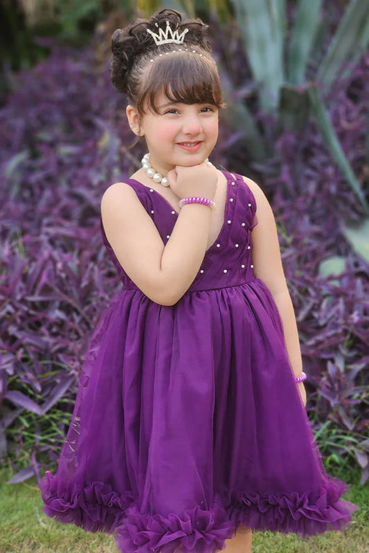 Picture of Modest - Fairy Bloom - Violet - Available at Raja Sahib