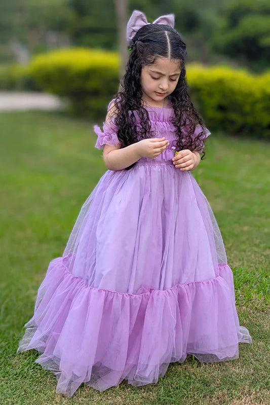 Picture of Modest - Fairy Bloom - Lavender Bloom - Available at Raja Sahib