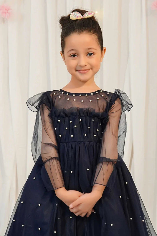 Picture of Modest - Girls Frock - Sapphire - Available at Raja Sahib