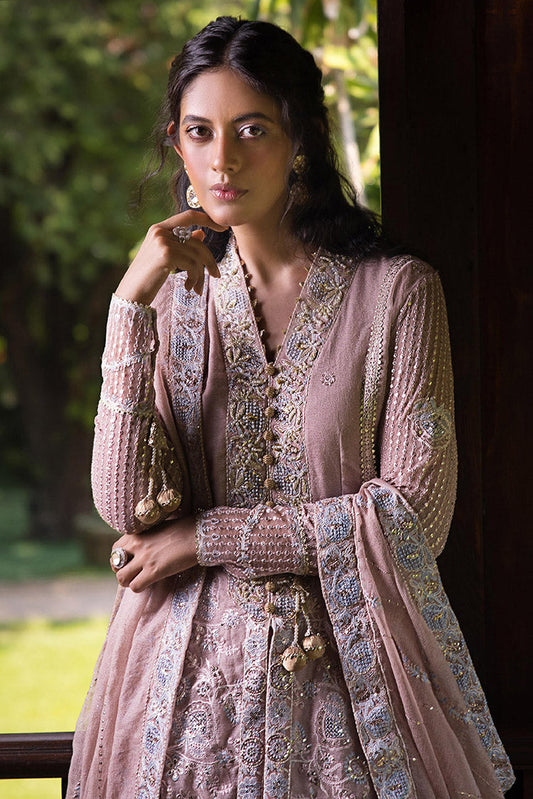 Picture of Mushq - Roohi Luxury Collection - MLF-10 JANVI - Unstitched - Available at Raja Sahib