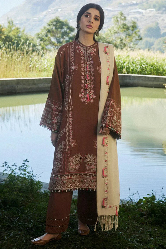 Picture of Zaha - Autumn Winter Collection - ZW24-14 SAHIBA - Unstitched - Available at Raja Sahib