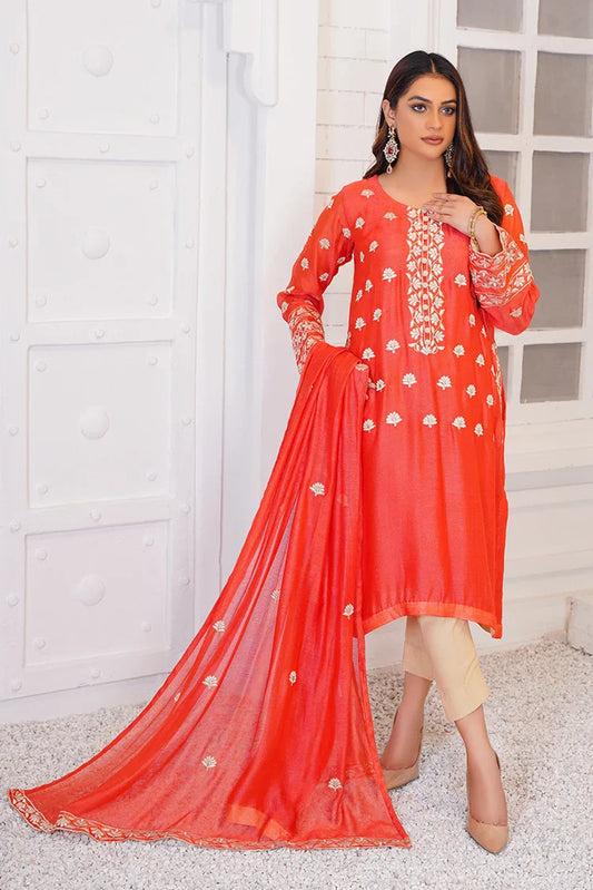 Picture of Anayra Amal - Ibtida RTW Collection - 3 PC - Gulshan - Available at Raja Sahib