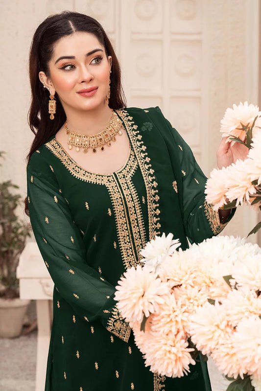 Picture of Abaan Zohan - Ada - Kaai Green - 3 Piece - Available at Raja Sahib