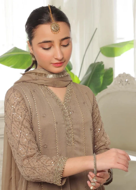 Picture of Abaan Zohan - Kashish - Kids Brown - 3 Piece - Available at Raja Sahib