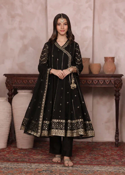 Picture of Abaan Zohan - Nayaab - Kids Black - 3 Piece - Available at Raja Sahib