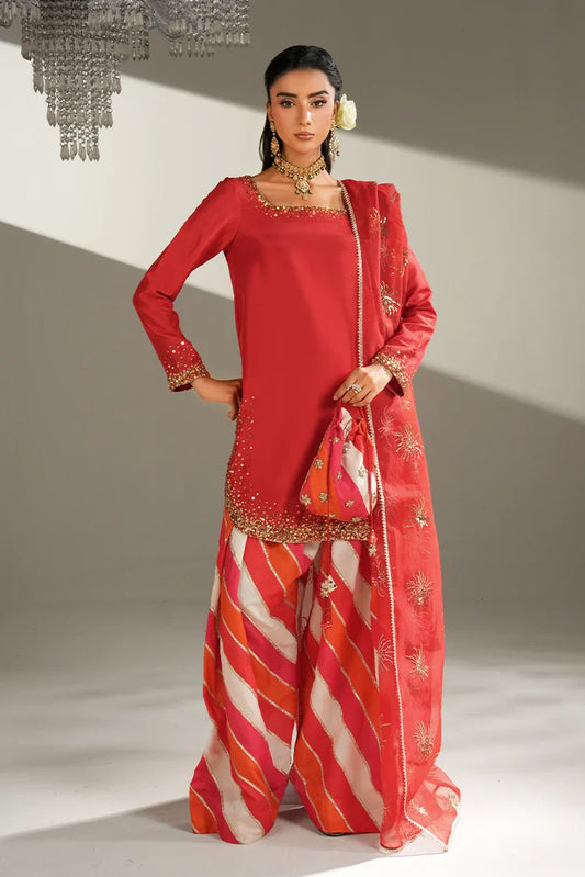 Picture of Amber Imran - The Luxe Soiree - Rouge - Available at Raja Sahib
