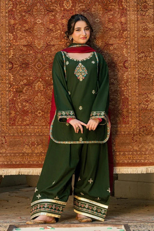 Omal By Komal - Sardiyon ki Shaam - Amber - 3 PC