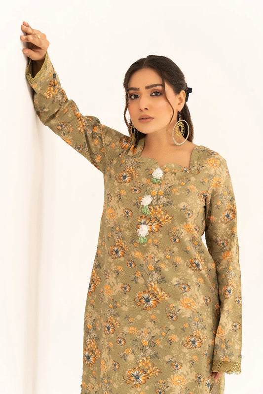 Picture of Kleren - Aroma Digital Printed Lawn - Stitched - A-28 - Available at Raja Sahib