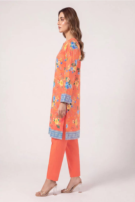 Picture of Kleren - Printed Lawn - A-51 - 2 Piece - Unstitched - Available at Raja Sahib