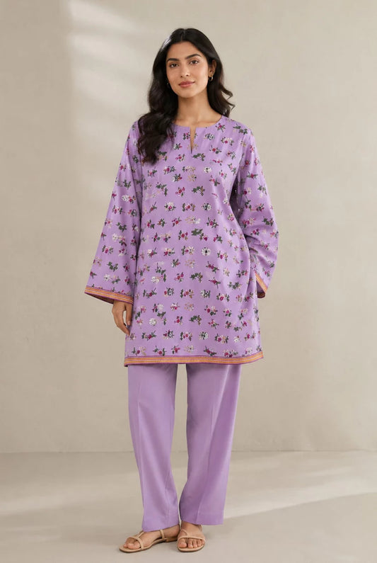 Kleren - Printed Lawn - A-44 - 2 Piece - Unstitched