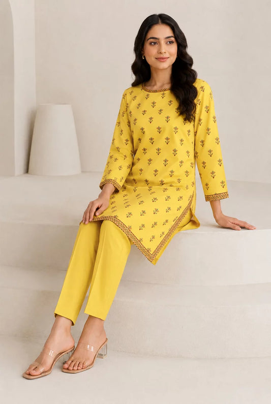 Picture of Kleren - Printed Lawn - A-46 - 2 Piece - Unstitched - Available at Raja Sahib