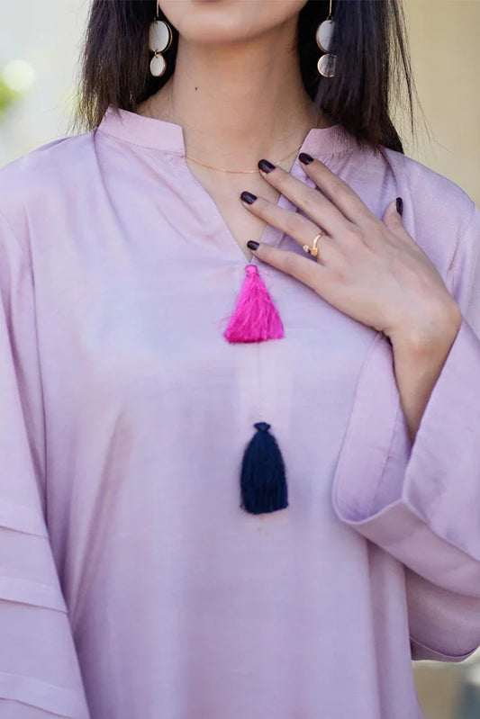 Picture of Zauk - 2 Piece - Lilac - Available at Raja Sahib