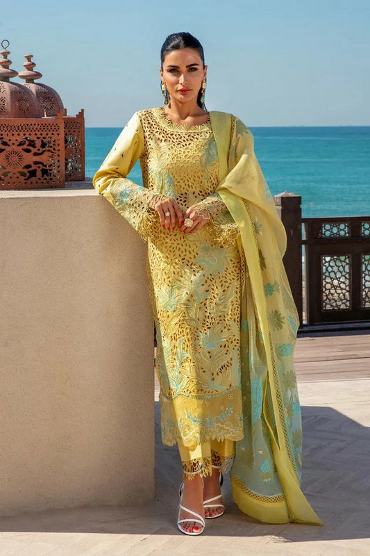 Picture of Rang Rasiya - Premium Summer Lawn Collection - 05 Minal - Unstitched - Available at Raja Sahib