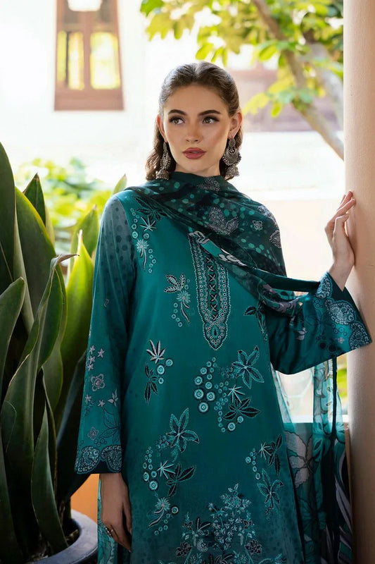 Picture of Ramsha - Ghazal Luxury Lawn Collection Vol 3 - G-302 - Unstitched - Available at Raja Sahib