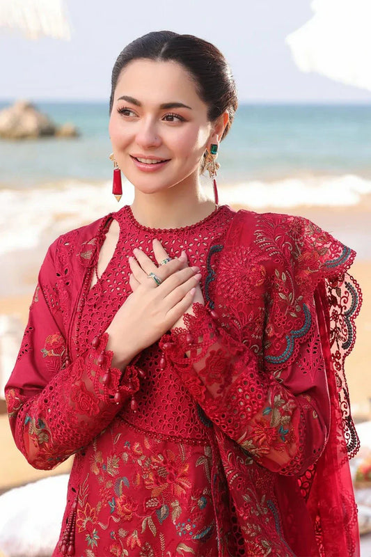 Picture of Serene - Hania Luxury Lawn Collection - SL 82 Iswah - Unstitched - Available at Raja Sahib