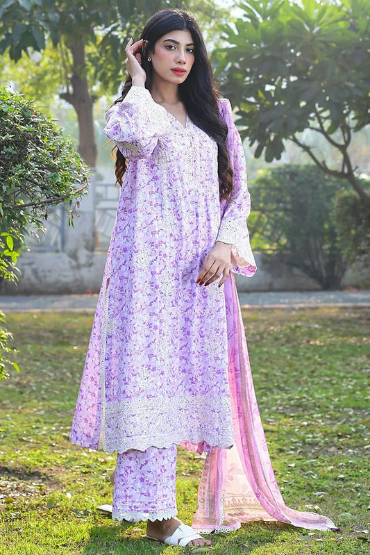 Picture of Zyna - Lawn Collection - 08 Sylia - Unstitched - Available at Raja Sahib