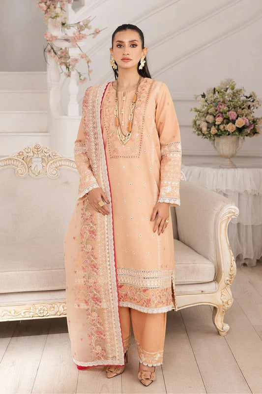 Picture of Maryum N Maria - Mira Luxury Lawn Collection - SIMIN-FS50113 - Unstitched - Available at Raja Sahib