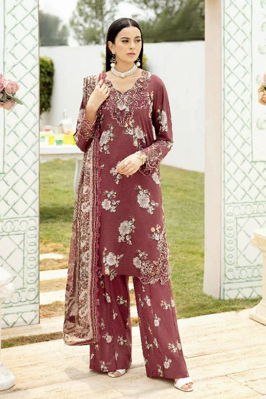 Picture of Ramsha - Rangrez Embroidered Lawn Collection - N-603 - Unstitched - Available at Raja Sahib