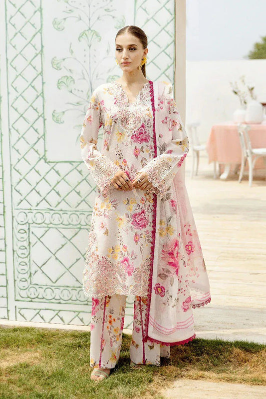 Picture of Ramsha - Rangrez Embroidered Lawn Collection - N-608 - Unstitched - Available at Raja Sahib