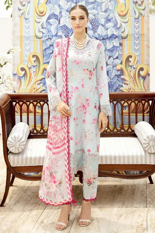 Picture of Ramsha - Rangrez Embroidered Lawn Collection - N-610 - Unstitched - Available at Raja Sahib