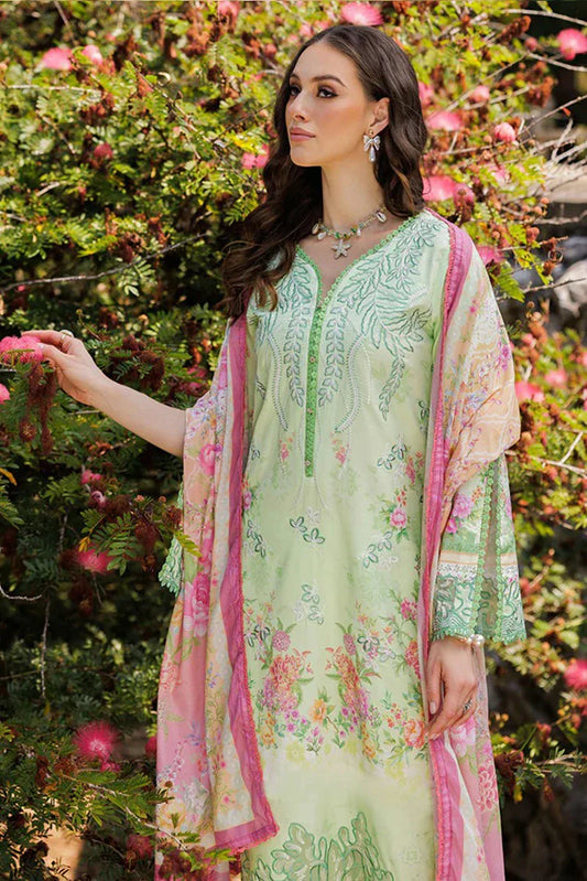 Picture of Rajbari - Floral Symphony Lawn Collection - Design 10 - Unstitched - Available at Raja Sahib