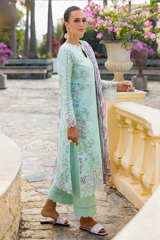 Picture of Rajbari - Floral Symphony Lawn Collection - Design 06 - Unstitched - Available at Raja Sahib