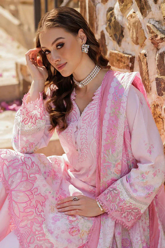 Picture of Rajbari - Floral Symphony Lawn Collection - Design 07 - Unstitched - Available at Raja Sahib