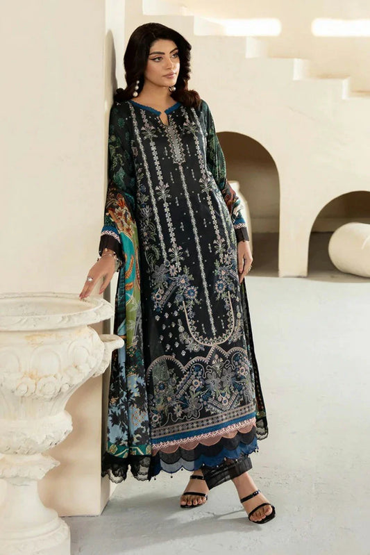 Picture of Ramsha - Mashaal Luxury Lawn Collection Vol 13 - L-1301 - Unstitched - Available at Raja Sahib