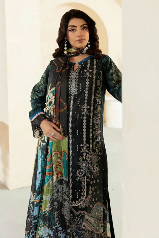 Picture of Ramsha - Mashaal Luxury Lawn Collection Vol 13 - L-1301 - Unstitched - Available at Raja Sahib