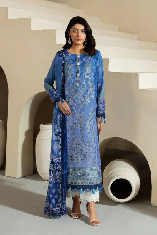 Picture of Ramsha - Mashaal Luxury Lawn Collection Vol 13 - L-1302 - Unstitched - Available at Raja Sahib