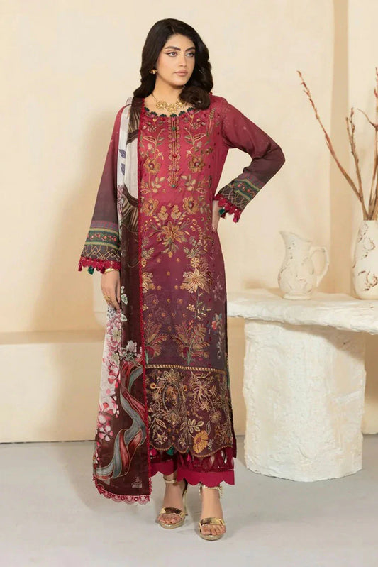 Picture of Ramsha - Mashaal Luxury Lawn Collection Vol 13 - L-1303 - Unstitched - Available at Raja Sahib