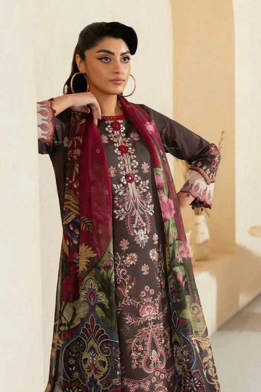 Picture of Ramsha - Mashaal Luxury Lawn Collection Vol 13 - L-1309 - Unstitched - Available at Raja Sahib