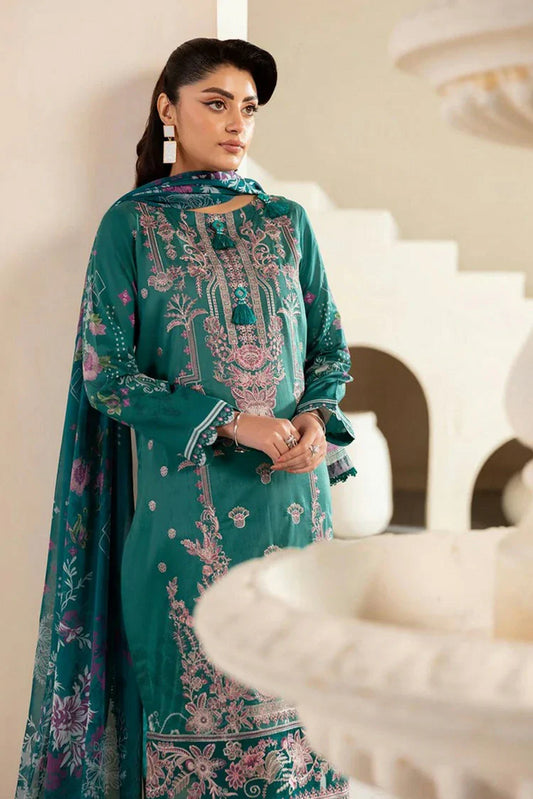 Picture of Ramsha - Mashaal Luxury Lawn Collection Vol 13 - L-1310 - Unstitched - Available at Raja Sahib