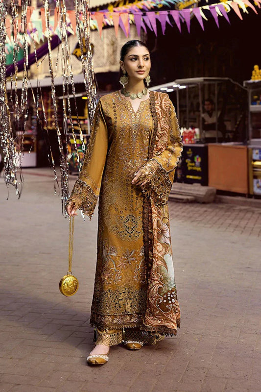 Picture of Ramsha - Andaaz Luxury Lawn Collection Vol 11 - Z-1103 - Unstitched - Available at Raja Sahib