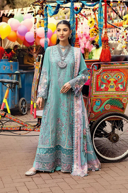 Picture of Ramsha - Andaaz Luxury Lawn Collection Vol 11 - Z-1110 - Unstitched - Available at Raja Sahib