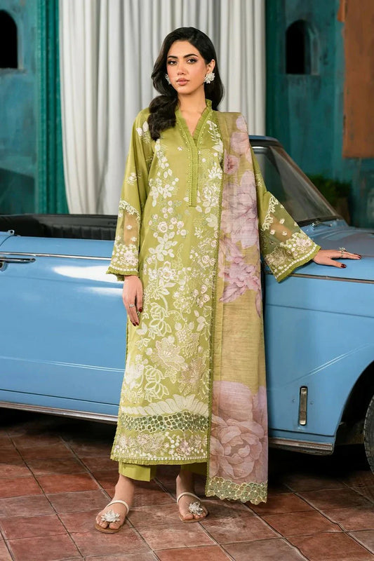 Picture of Zarif - Lamhay Luxury Eid Lawn Collection - UNST-LMLW -03 HIRRAM - Unstitched - Available at Raja Sahib
