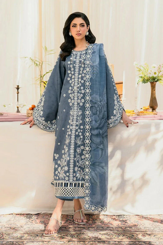 Picture of Zarif - Lamhay Luxury Eid Lawn Collection - UNST-LMLW -06 SAFAH - Unstitched - Available at Raja Sahib