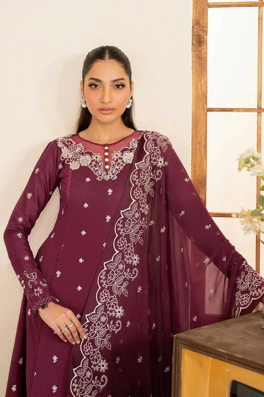 Picture of Zarif - Lamhay Luxury Eid Lawn Collection - UNST-LMLW -08 TEHMEEN - Unstitched - Available at Raja Sahib